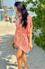 Angel Kaftan - Peach Italian Summer