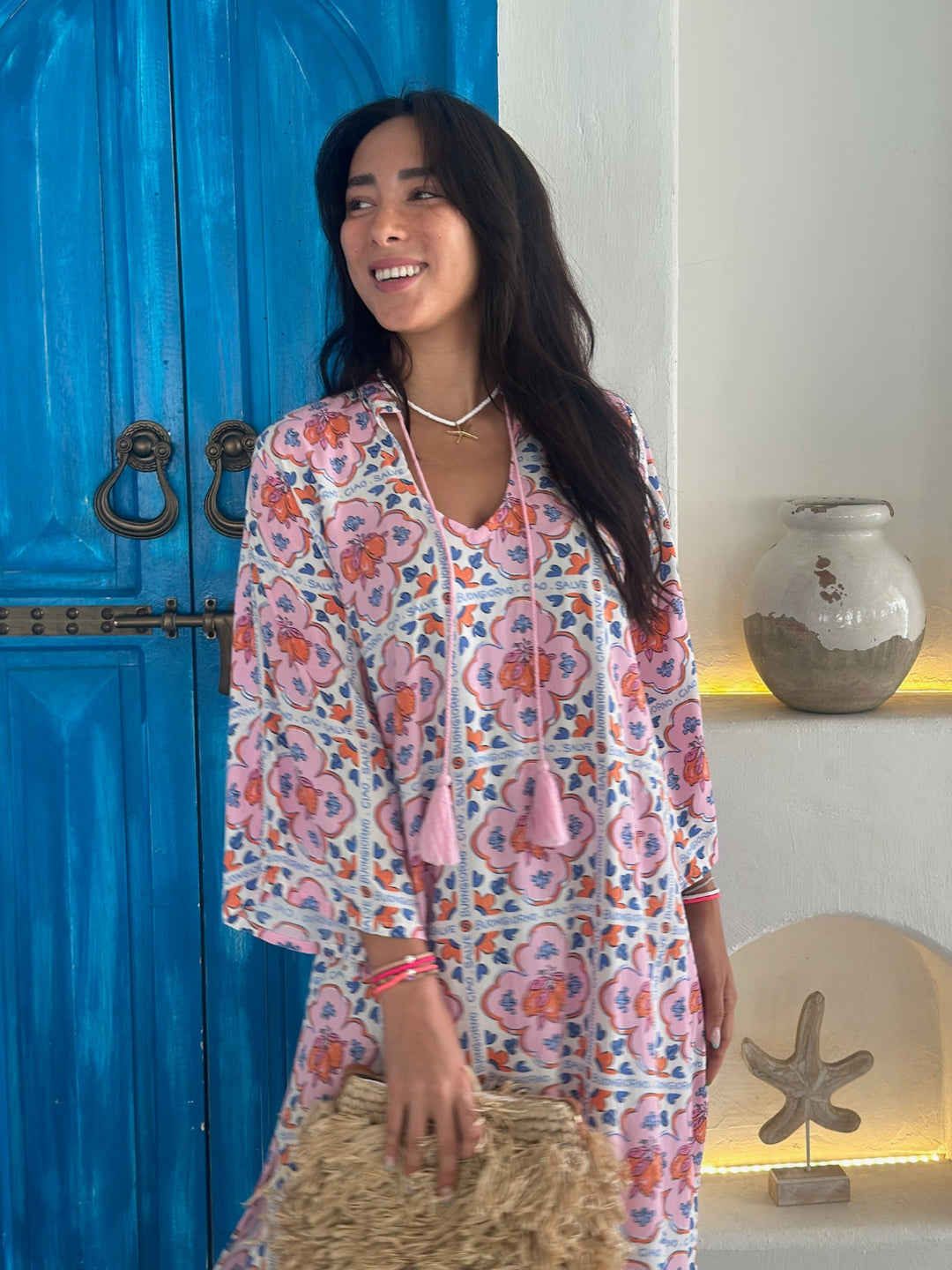 Zoe Kaftan - Pink Italian Summer