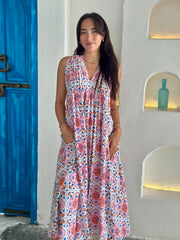 Bella Dress - Pink Italian Summer