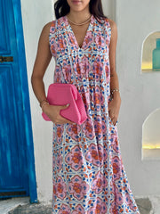 Bella Dress - Pink Italian Summer