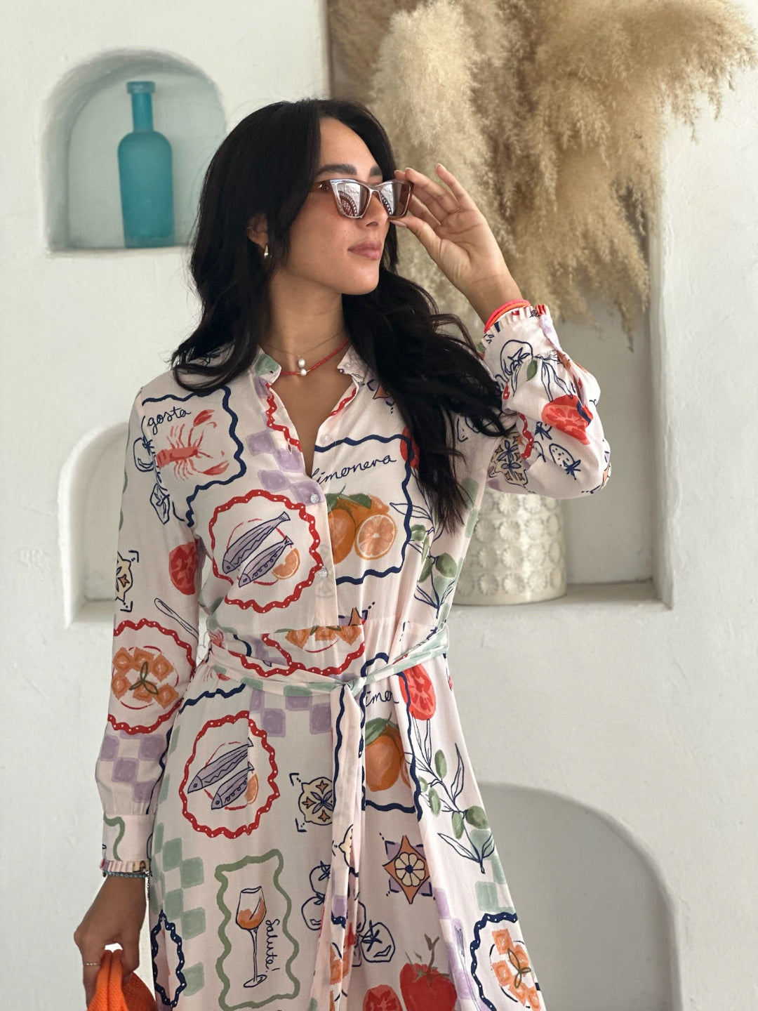 Cleo Dress - Pale Pink Saluté