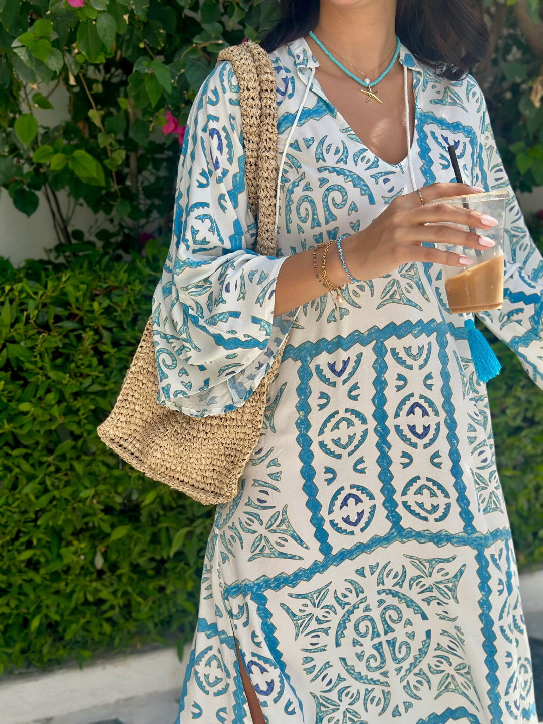 Zoe Kaftan - Blue Tile
