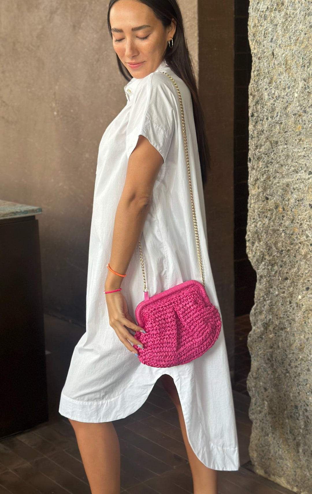 Amber Dress - White