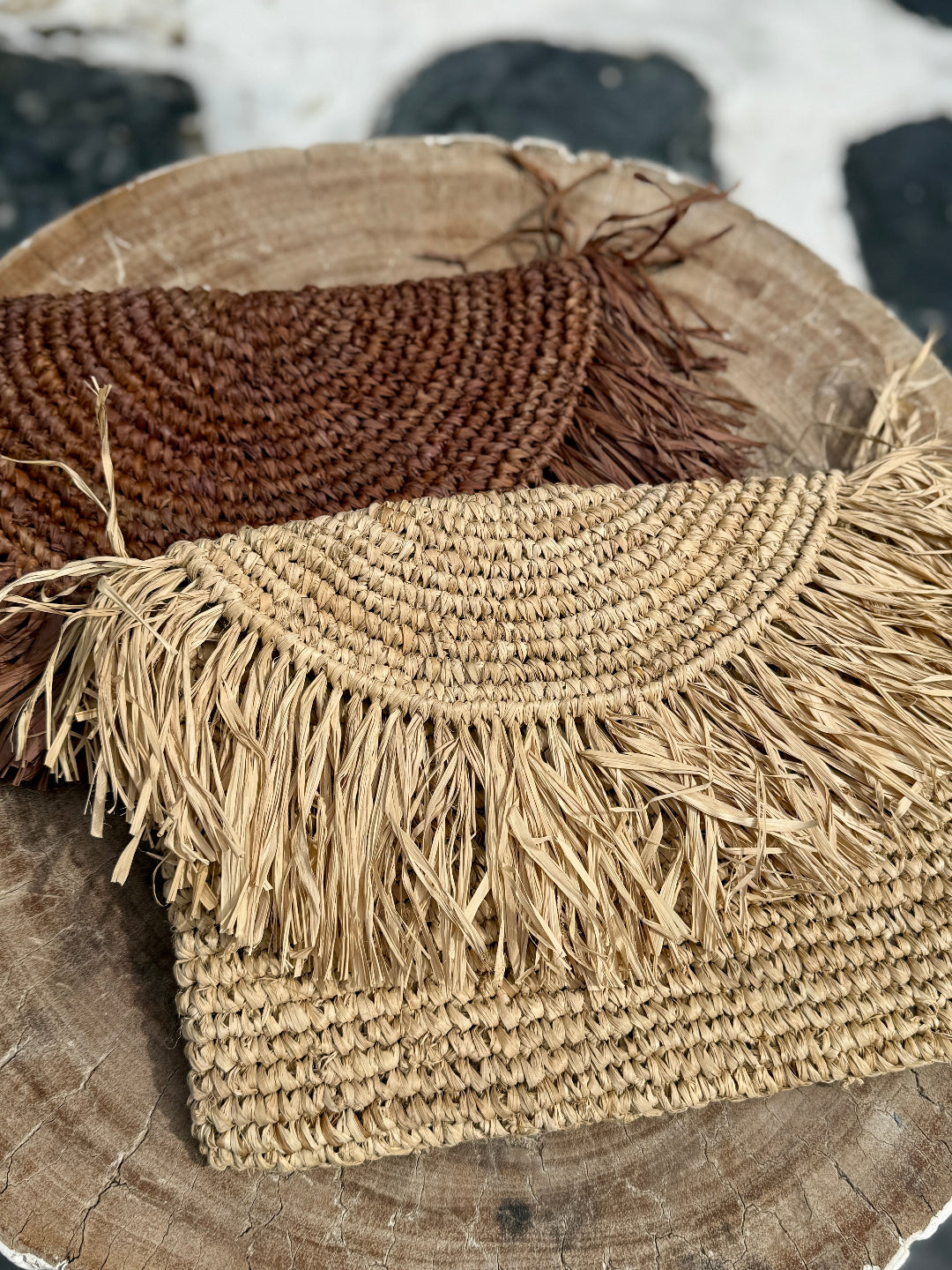 Martinique Clutch - Natural