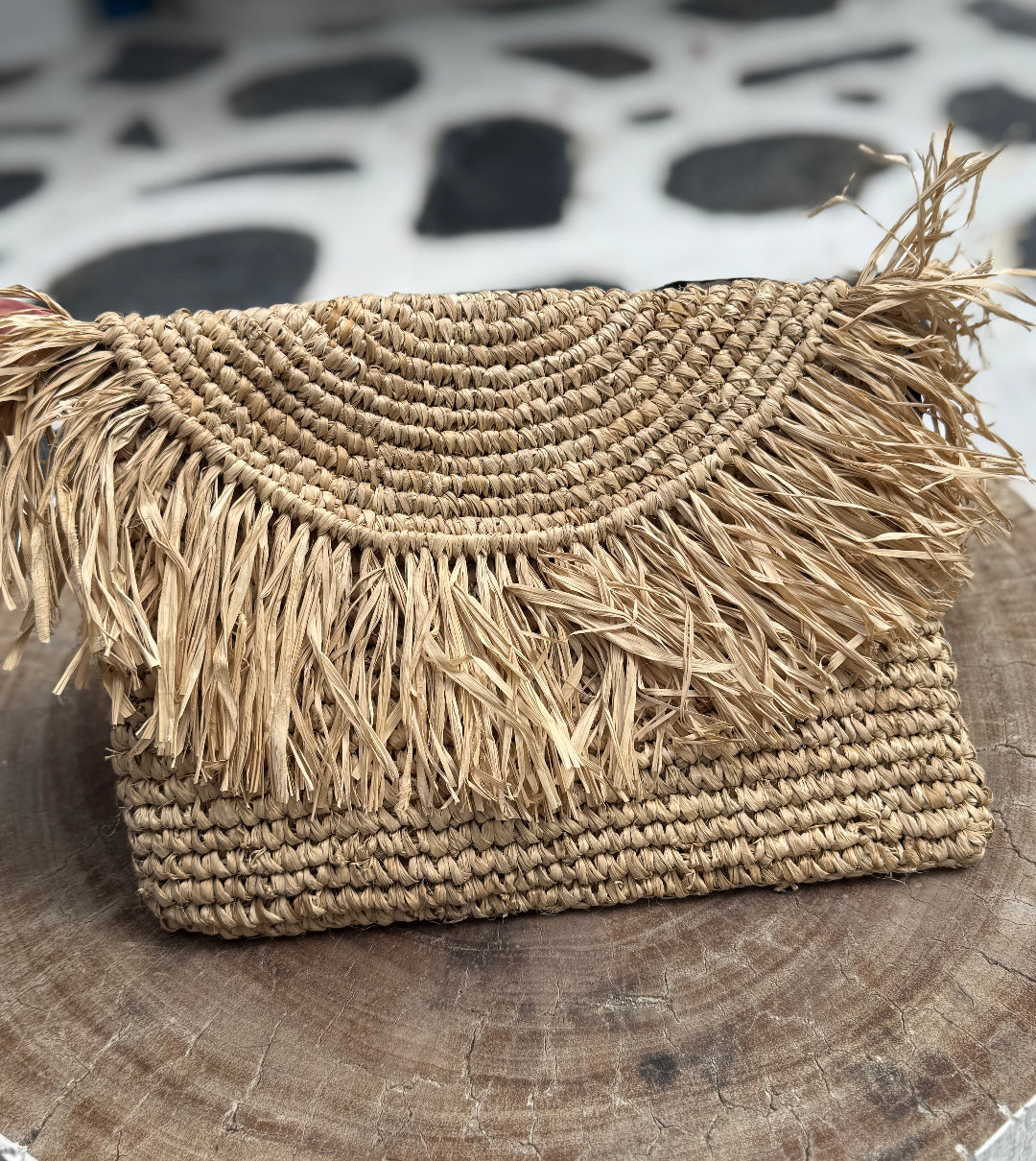 Martinique Clutch - Natural