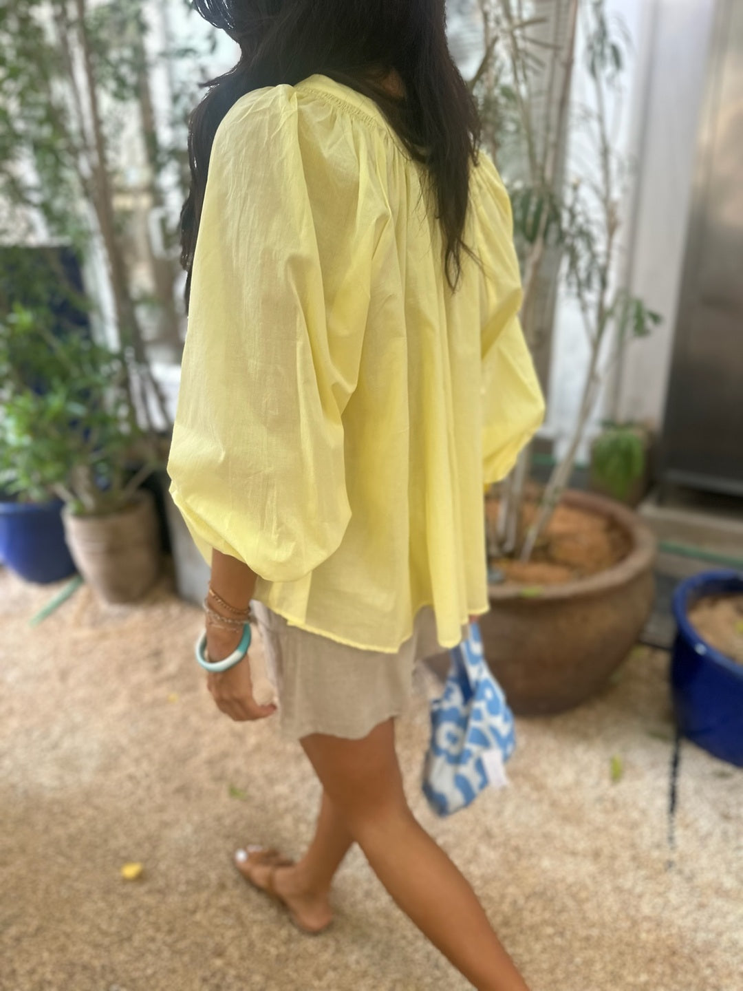 Ava Shirt - Lemon