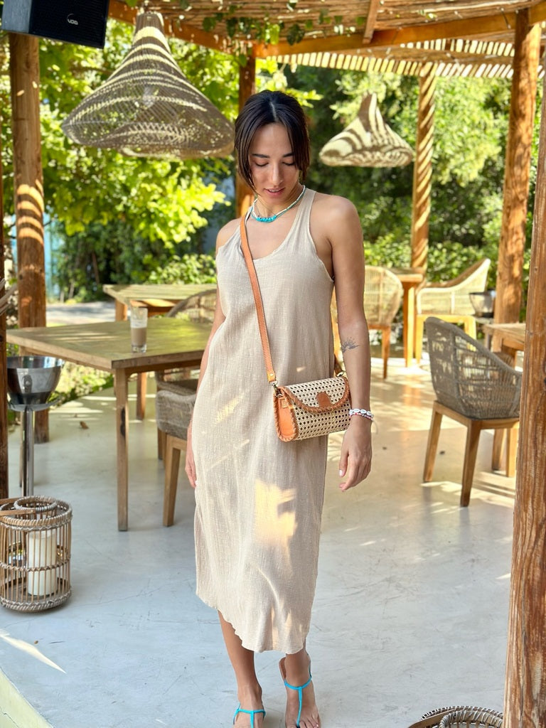 Isla Dress - Brown