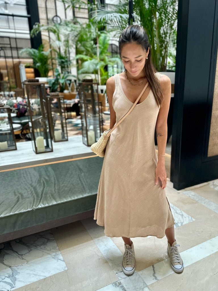 Olive Dress - Sand