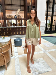 Ava Top - Khaki