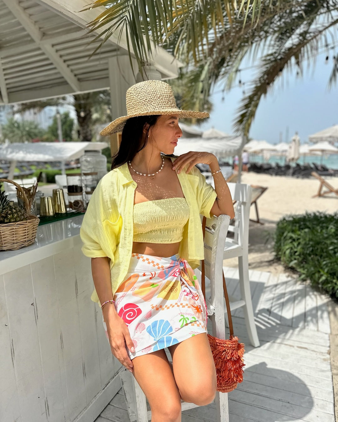Immy Wrap Skirt - Summer Days