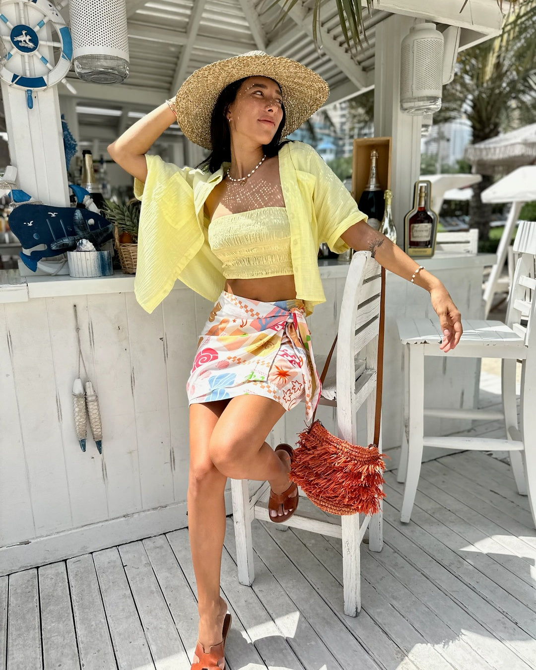 Immy Wrap Skirt - Summer Days