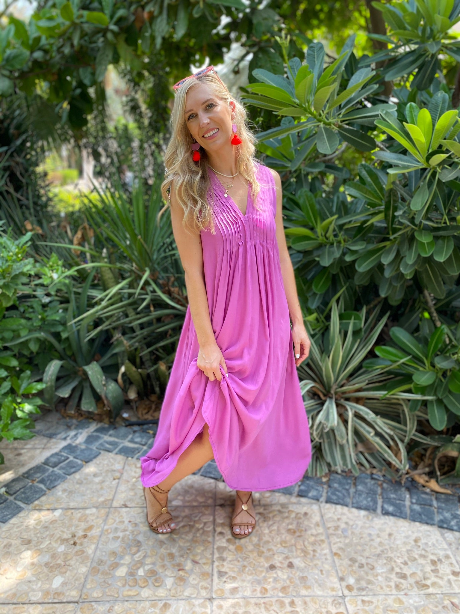 Bella Dress - Lilac