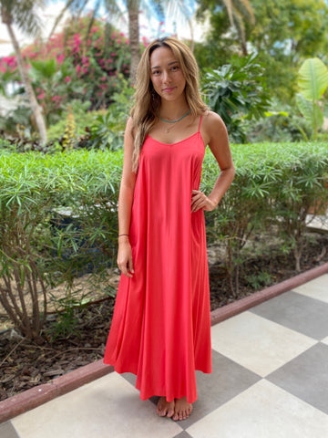 Monica Maxi Dress - Watermelon