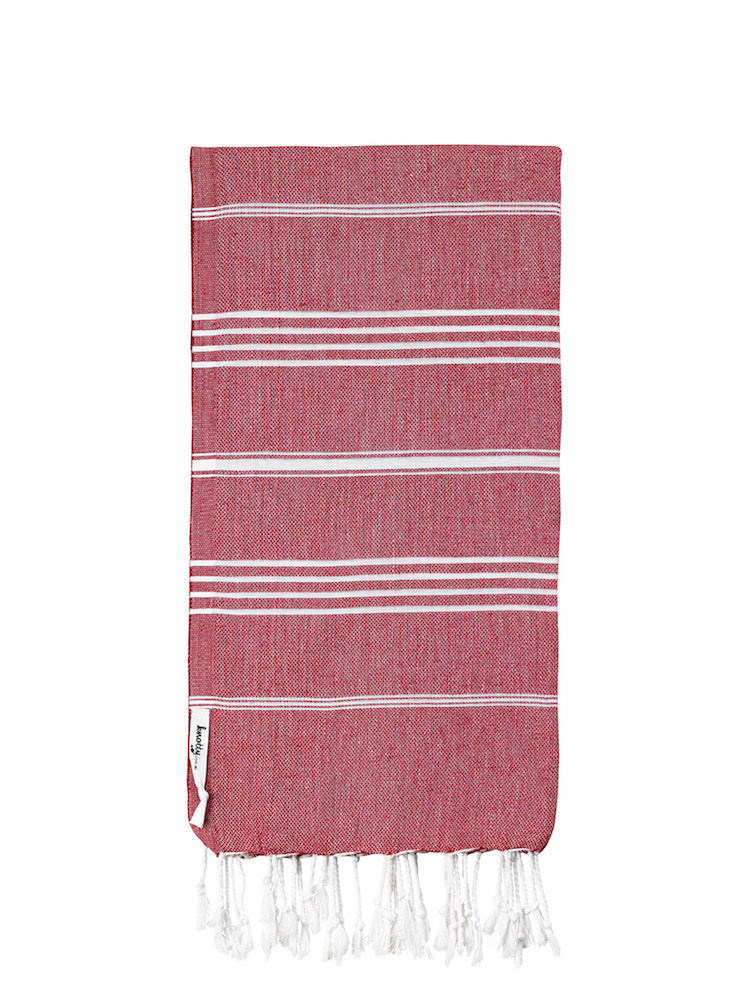 Traditional Turkish Towel - Cherry
