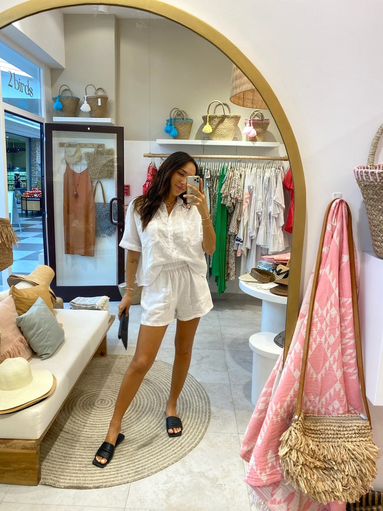 Linen Shirt - White