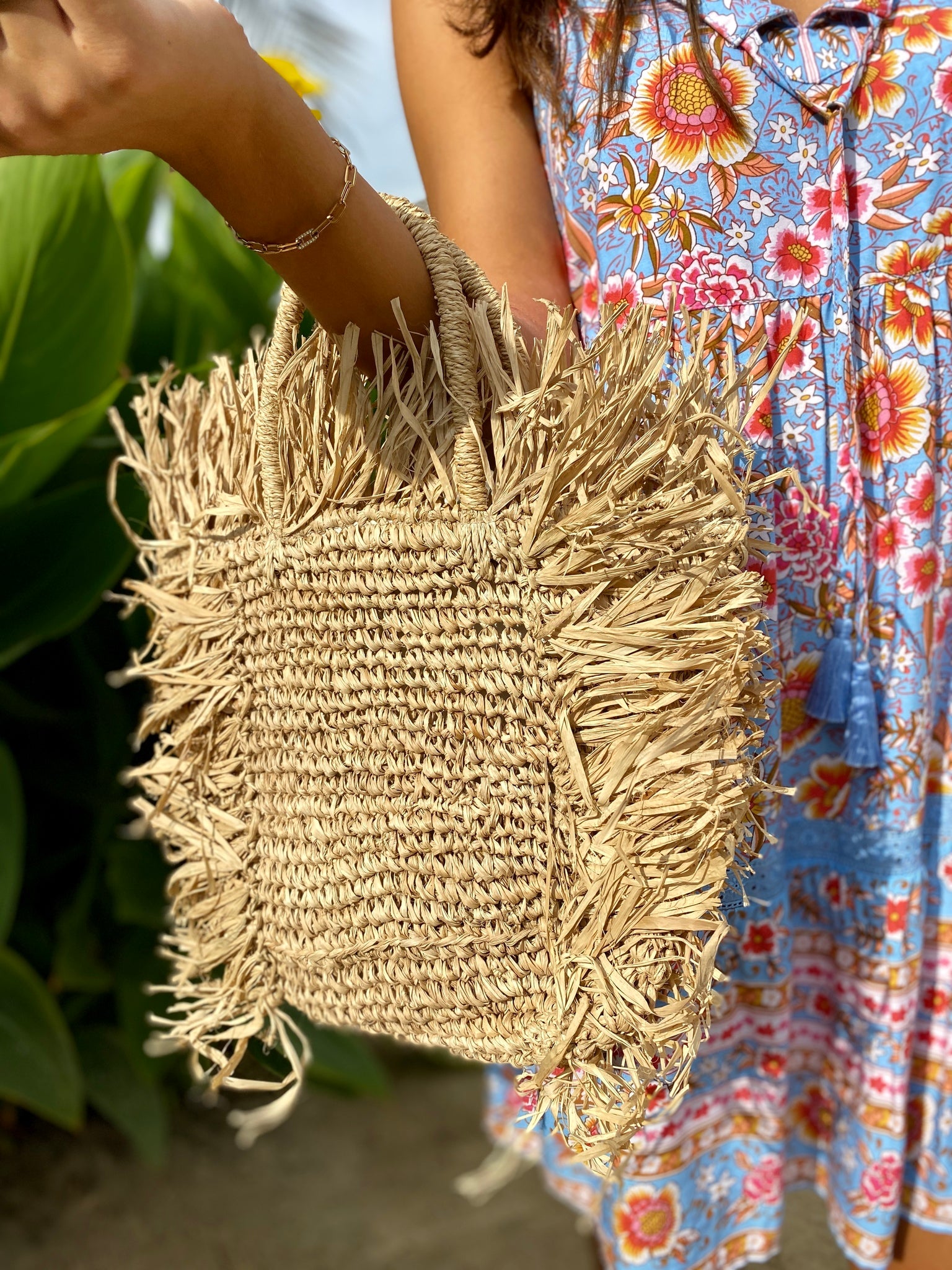Palm Beach Fringe Bag