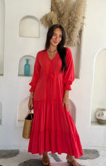 Marley Dress - Red