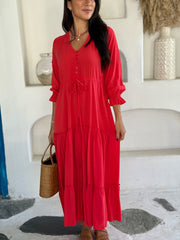 Marley Dress - Red