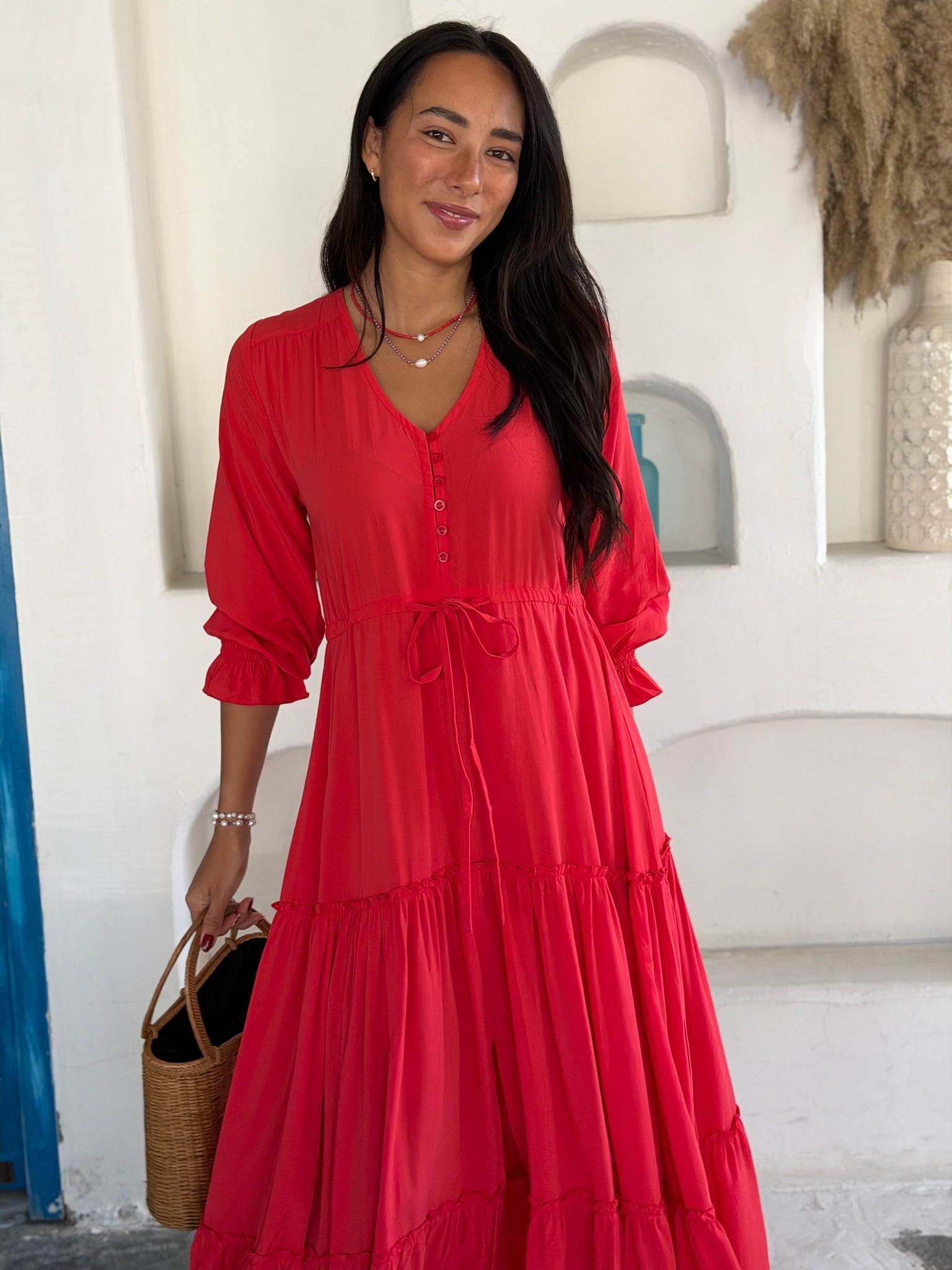 Marley Dress - Red