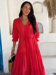 Marley Dress - Red