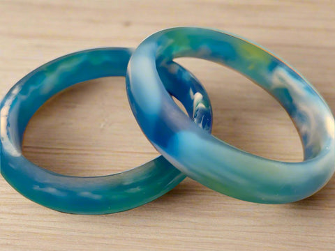 Resin Bangle - Classic - Turquoise