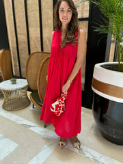 Bella Dress - Red