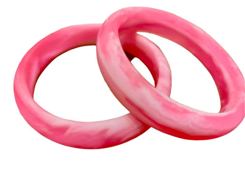 Resin Bangle - Classic - Bubblegum