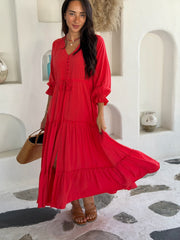 Marley Dress - Red