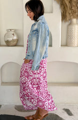 Remy Dress - Plum Chinois