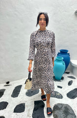 Sara Dress - Leopard