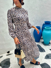 Sara Dress - Leopard