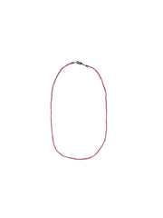 Seed Bead Necklace Short - Pink