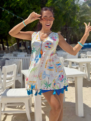 Summer Kaftan - Vacation Print