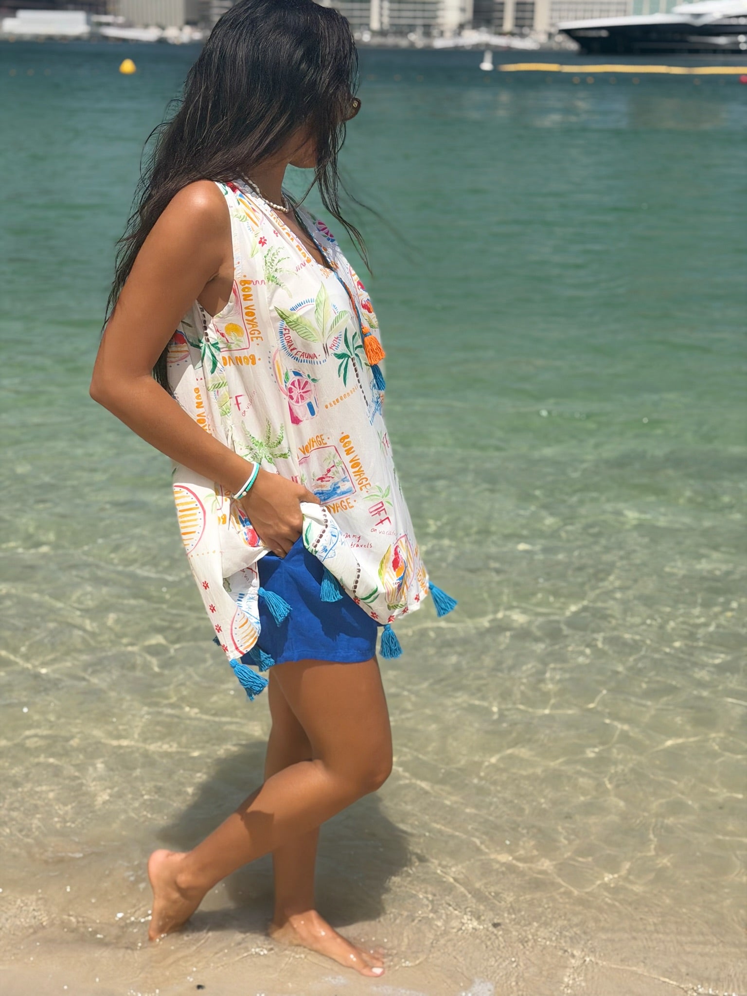 Summer Kaftan - Vacation Print