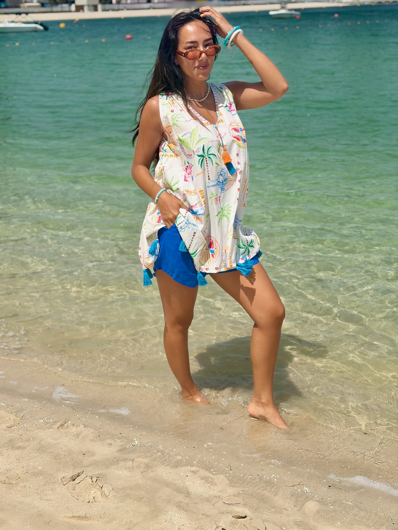 Summer Kaftan - Vacation Print