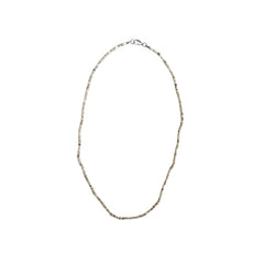 Seed Bead Necklace Long - Natural