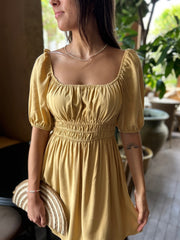 Alex Dress - Tan