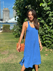 Isla Dress - Blue
