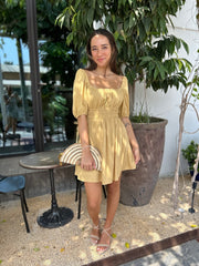 Alex Dress - Tan
