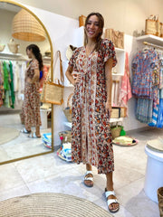 Emmy Dress - Chocolate Brown