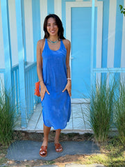 Isla Dress - Blue