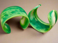 Resin Cuff - Sea Green