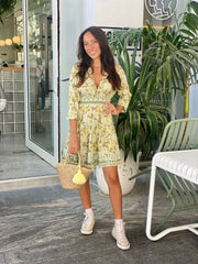 Selena Dress - Pale Green