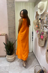 Bella Dress -  Tangerine